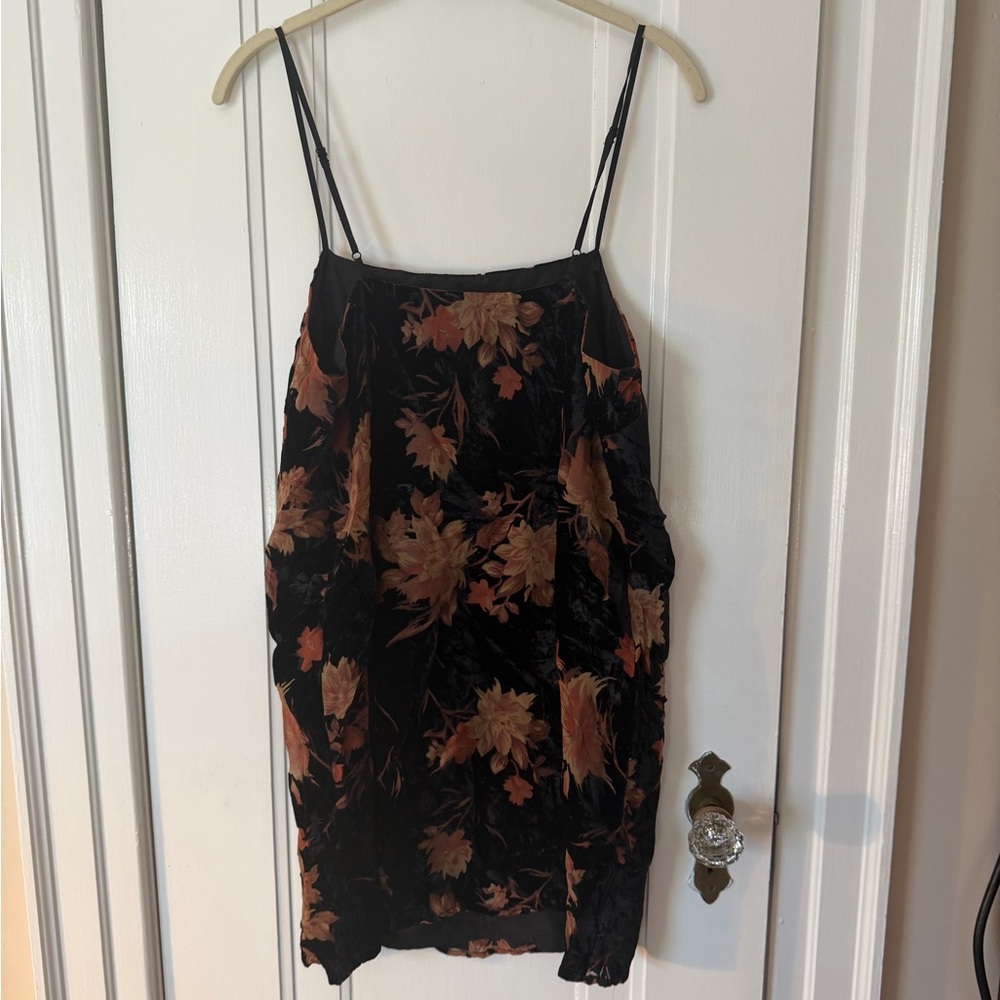Forever 21 Black and Orange Dress - Picture 2 of 4